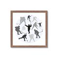 Picture of Hockey Party _GroupedProduct_Square_Mini_ _GroupedProduct_Square_Framed_Matted_