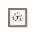 Picture of Hockey Party _GroupedProduct_Square_Mini_ _GroupedProduct_Square_Framed_Matted_