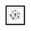 Picture of Hockey Party _GroupedProduct_Square_Mini_ _GroupedProduct_Square_Framed_Matted_