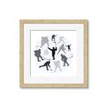 Picture of Hockey Party _GroupedProduct_Square_Mini_ _GroupedProduct_Square_Framed_Matted_