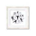 Picture of Hockey Party _GroupedProduct_Square_Mini_ _GroupedProduct_Square_Framed_Matted_