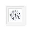 Picture of Hockey Party _GroupedProduct_Square_Mini_ _GroupedProduct_Square_Framed_Matted_