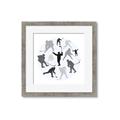 Picture of Hockey Party _GroupedProduct_Square_Mini_ _GroupedProduct_Square_Framed_Matted_