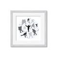 Picture of Hockey Party _GroupedProduct_Square_Mini_ _GroupedProduct_Square_Framed_Matted_