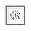 Picture of Hockey Party _GroupedProduct_Square_Mini_ _GroupedProduct_Square_Framed_Matted_
