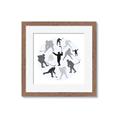 Picture of Hockey Party _GroupedProduct_Square_Mini_ _GroupedProduct_Square_Framed_Matted_