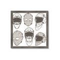 Picture of All the Masks _GroupedProduct_Square_Mini_ _GroupedProduct_Square_Framed_Matted_