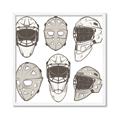 Picture of All the Masks _GroupedProduct_Square_Mini_ _GroupedProduct_Square_Framed_Matted_
