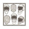 Picture of All the Masks _GroupedProduct_Square_Mini_ _GroupedProduct_Square_Framed_Matted_