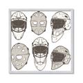 Picture of All the Masks _GroupedProduct_Square_Mini_ _GroupedProduct_Square_Framed_Matted_