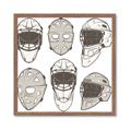 Picture of All the Masks _GroupedProduct_Square_Mini_ _GroupedProduct_Square_Framed_Matted_