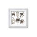 Picture of All the Masks _GroupedProduct_Square_Mini_ _GroupedProduct_Square_Framed_Matted_