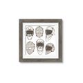 Picture of All the Masks _GroupedProduct_Square_Mini_ _GroupedProduct_Square_Framed_Matted_