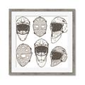 Picture of All the Masks _GroupedProduct_Square_Mini_ _GroupedProduct_Square_Framed_Matted_