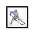 Picture of Dotted Player _GroupedProduct_Square_Mini_ _GroupedProduct_Square_Framed_Matted_