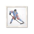 Picture of Dotted Player _GroupedProduct_Square_Mini_ _GroupedProduct_Square_Framed_Matted_