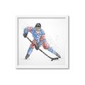 Picture of Dotted Player _GroupedProduct_Square_Mini_ _GroupedProduct_Square_Framed_Matted_