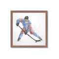 Picture of Dotted Player _GroupedProduct_Square_Mini_ _GroupedProduct_Square_Framed_Matted_