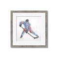 Picture of Dotted Player _GroupedProduct_Square_Mini_ _GroupedProduct_Square_Framed_Matted_