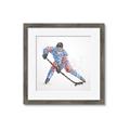 Picture of Dotted Player _GroupedProduct_Square_Mini_ _GroupedProduct_Square_Framed_Matted_