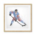 Picture of Dotted Player _GroupedProduct_Square_Mini_ _GroupedProduct_Square_Framed_Matted_