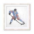 Picture of Dotted Player _GroupedProduct_Square_Mini_ _GroupedProduct_Square_Framed_Matted_