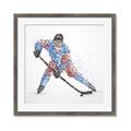 Picture of Dotted Player _GroupedProduct_Square_Mini_ _GroupedProduct_Square_Framed_Matted_
