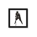 Picture of Player Silhouette _GroupedProduct_Square_Mini_ _GroupedProduct_Square_Framed_Matted_