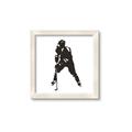 Picture of Player Silhouette _GroupedProduct_Square_Mini_ _GroupedProduct_Square_Framed_Matted_