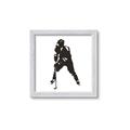 Picture of Player Silhouette _GroupedProduct_Square_Mini_ _GroupedProduct_Square_Framed_Matted_