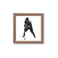 Picture of Player Silhouette _GroupedProduct_Square_Mini_ _GroupedProduct_Square_Framed_Matted_
