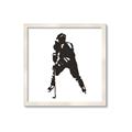 Picture of Player Silhouette _GroupedProduct_Square_Mini_ _GroupedProduct_Square_Framed_Matted_