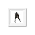 Picture of Player Silhouette _GroupedProduct_Square_Mini_ _GroupedProduct_Square_Framed_Matted_