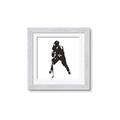 Picture of Player Silhouette _GroupedProduct_Square_Mini_ _GroupedProduct_Square_Framed_Matted_