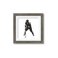 Picture of Player Silhouette _GroupedProduct_Square_Mini_ _GroupedProduct_Square_Framed_Matted_