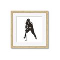 Picture of Player Silhouette _GroupedProduct_Square_Mini_ _GroupedProduct_Square_Framed_Matted_