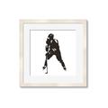 Picture of Player Silhouette _GroupedProduct_Square_Mini_ _GroupedProduct_Square_Framed_Matted_