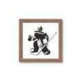 Picture of Goalie Silhouette _GroupedProduct_Square_Mini_ _GroupedProduct_Square_Framed_Matted_