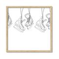 Picture of Hanging Skates _GroupedProduct_Square_Mini_ _GroupedProduct_Square_Framed_Matted_