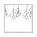 Picture of Hanging Skates _GroupedProduct_Square_Mini_ _GroupedProduct_Square_Framed_Matted_