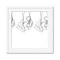 Picture of Hanging Skates _GroupedProduct_Square_Mini_ _GroupedProduct_Square_Framed_Matted_