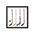 Picture of 4 Sticks _GroupedProduct_Square_Mini_ _GroupedProduct_Square_Framed_Matted_