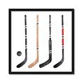 Picture of 4 Sticks _GroupedProduct_Square_Mini_ _GroupedProduct_Square_Framed_Matted_