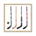 Picture of 4 Sticks _GroupedProduct_Square_Mini_ _GroupedProduct_Square_Framed_Matted_