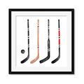 Picture of 4 Sticks _GroupedProduct_Square_Mini_ _GroupedProduct_Square_Framed_Matted_