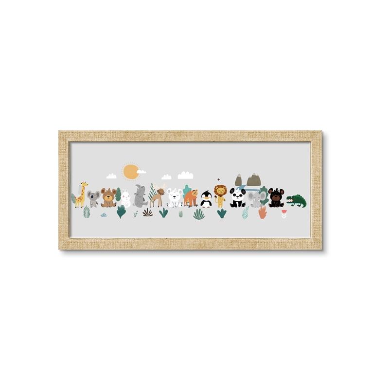 Picture of Animal pals II _GroupedProduct_Panel_Landscape_Mini_ _GroupedProduct_Panel_Landscape_Framed_Matted_