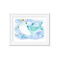Picture of Ocean Friend I _GroupedProduct_Rectangle_Landscape_Mini_ _GroupedProduct_Rectangle_Landscape_Framed_Matted_