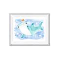 Picture of Ocean Friend I _GroupedProduct_Rectangle_Landscape_Mini_ _GroupedProduct_Rectangle_Landscape_Framed_Matted_