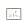 Picture of Dino Parade I _GroupedProduct_Rectangle_Landscape_Mini_ _GroupedProduct_Rectangle_Landscape_Framed_Matted_