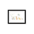 Picture of Dino Parade I _GroupedProduct_Rectangle_Landscape_Mini_ _GroupedProduct_Rectangle_Landscape_Framed_Matted_